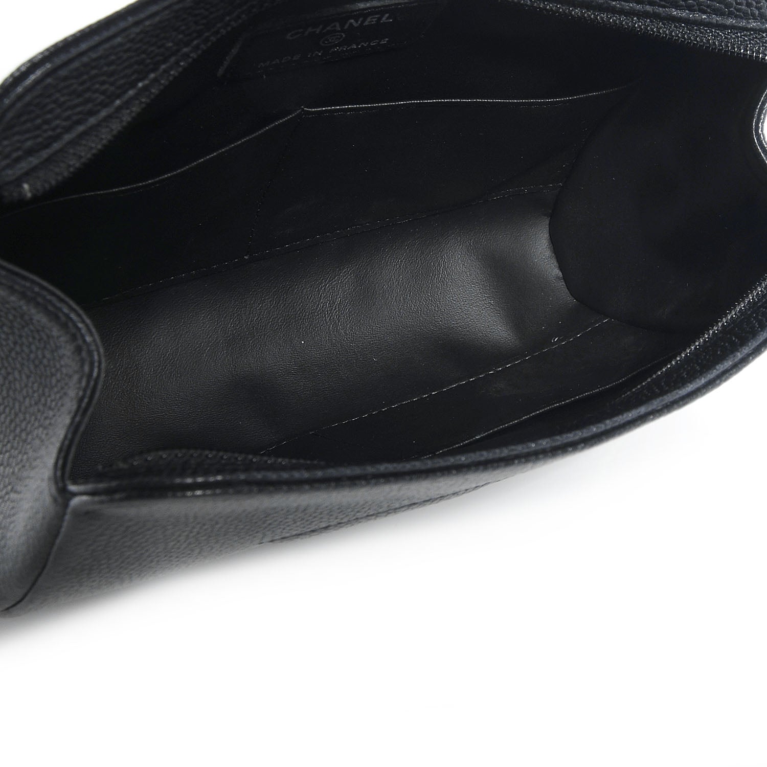Chanel Caviar CC Cosmetic Case Black 6 of 9