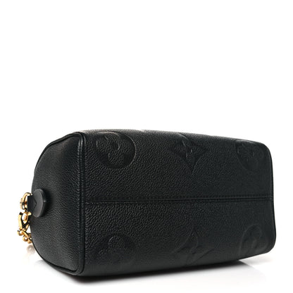 Louis Vuitton Empreinte Monogram Giant Speedy Bandouliere 20 Black 4 of 9