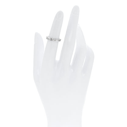 Harry Winston Platinum Diamond Tryst Single Row Pave Ring 47 4.25 2 of 6