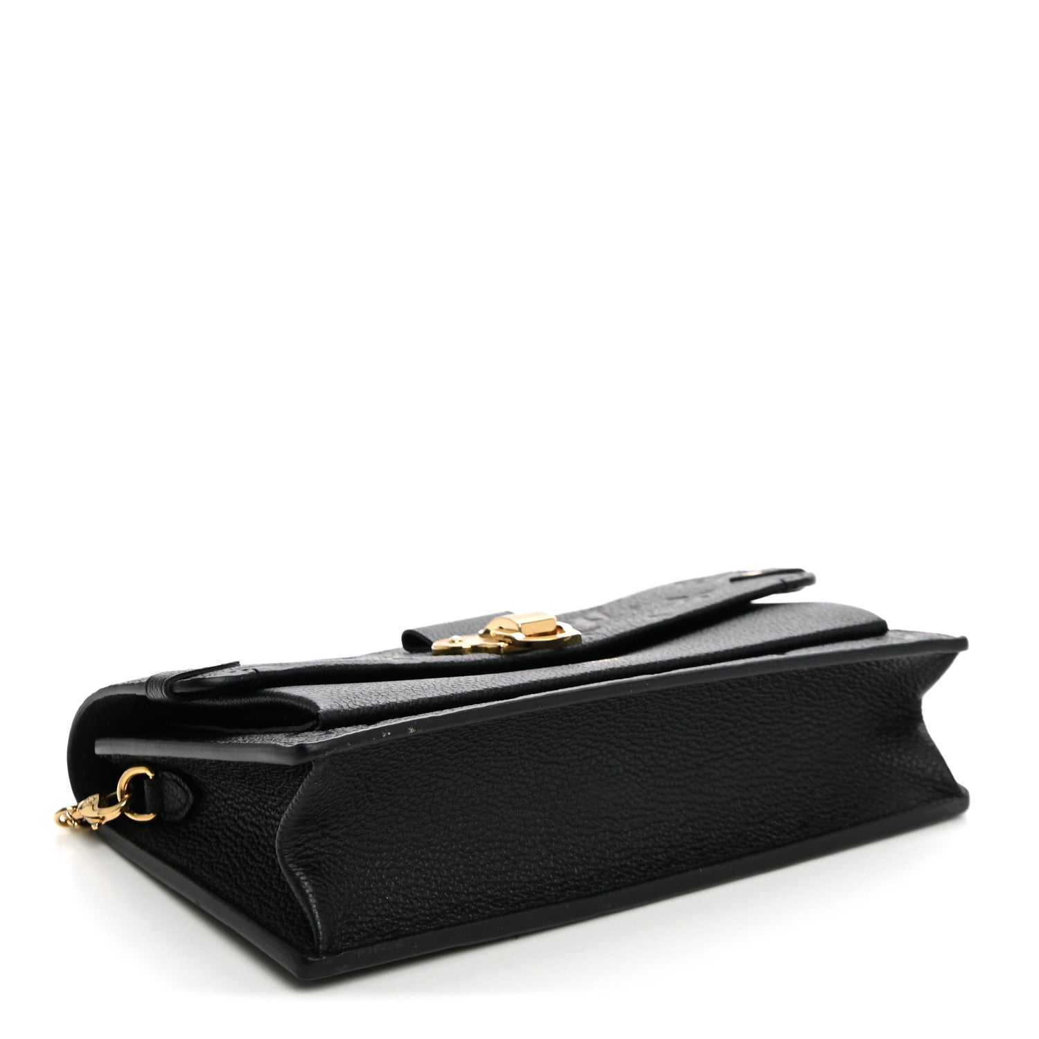 Louis Vuitton Empreinte Vavin Chain Wallet Black 4 of 9
