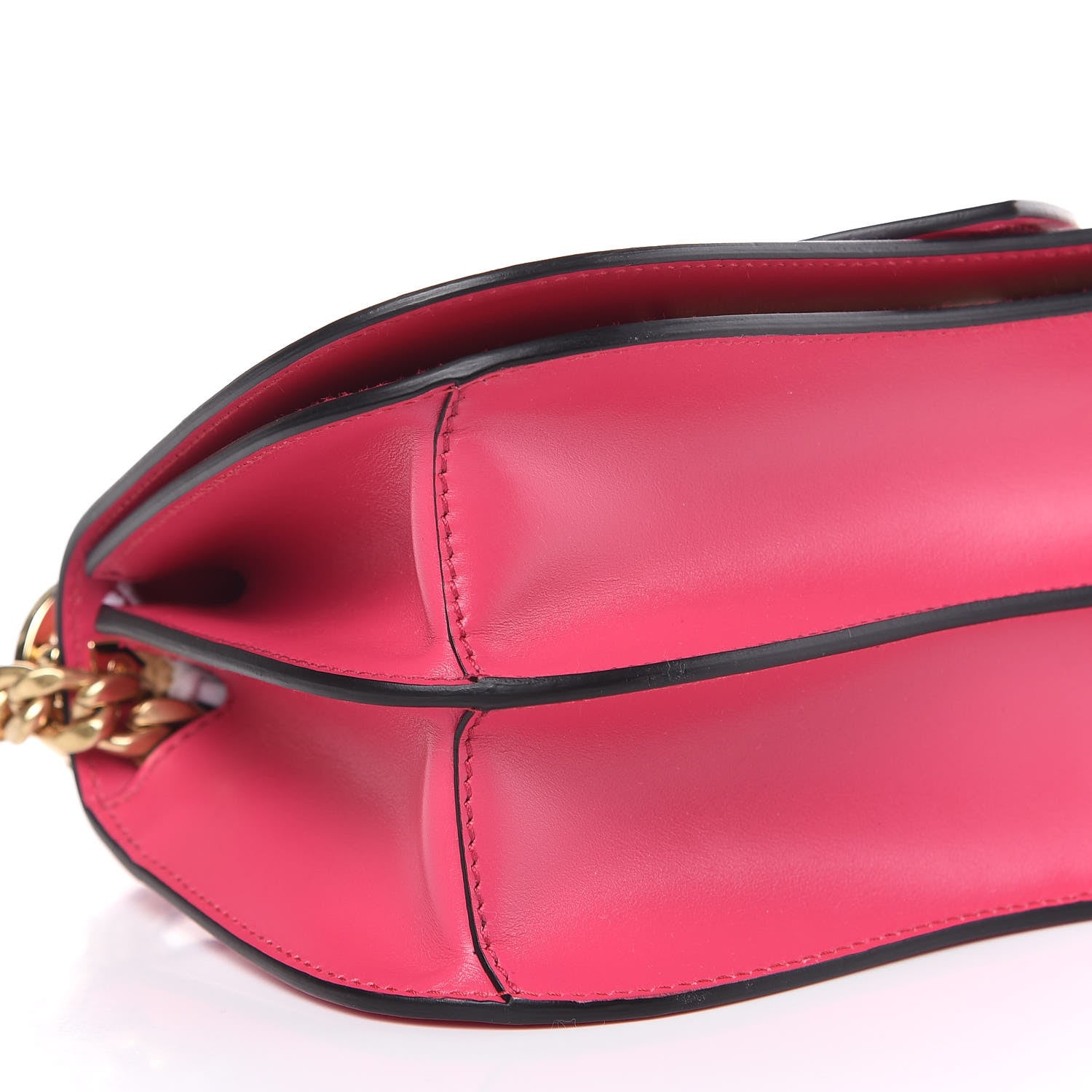 Prada City Calfskin Sidonie Small Chain Crossbody Bag Magenta 6 of 12
