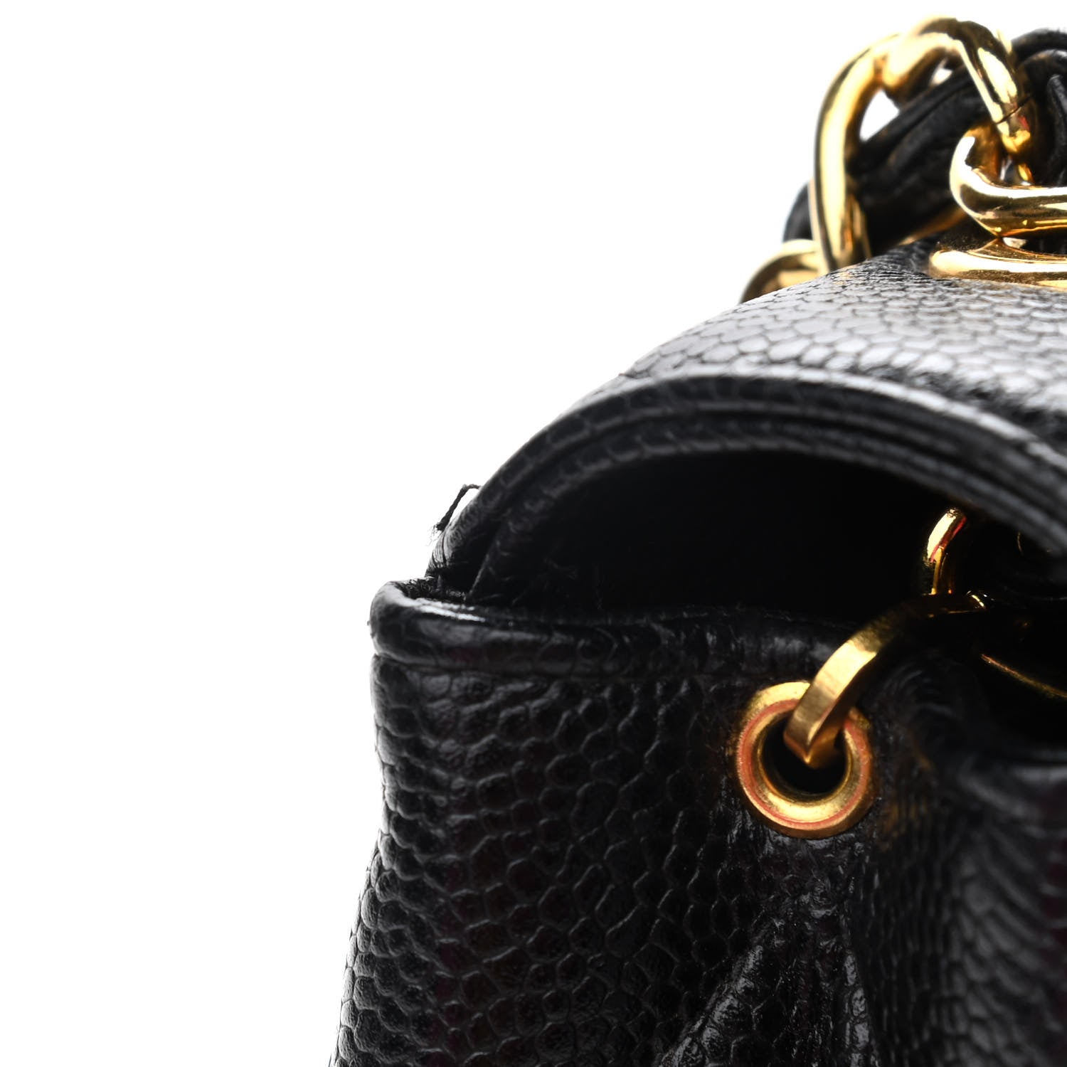 Chanel Caviar Quilted Medium Single Flap Black 10 of 10