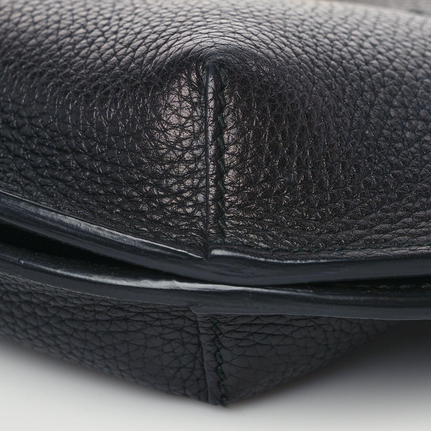 Cellarius Calfskin Feline GG Marmont Flap Shoulder Bag Black