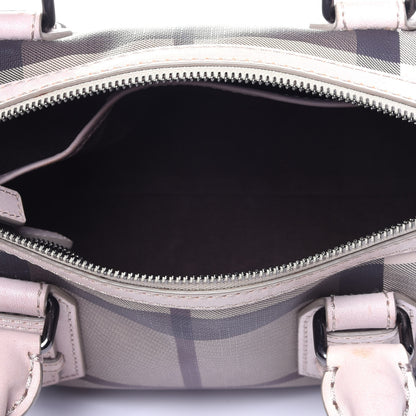 Burberry Smoked Check Small Chester Bowling Bag Purple 5 of 14