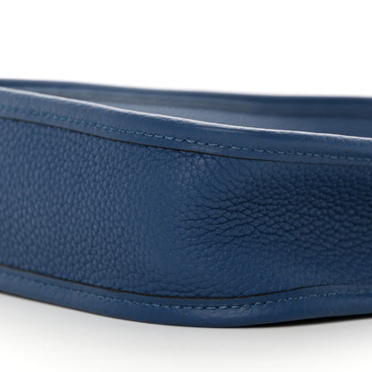 Hermes Taurillon Clemence Zigzag Evelyne TPM Deep Bleu Bleu Zellige Indigo Black 10 of 11
