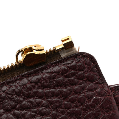 Louis Vuitton Ostrich Lizard Majestueux Tote MM Bordeaux 12 of 14