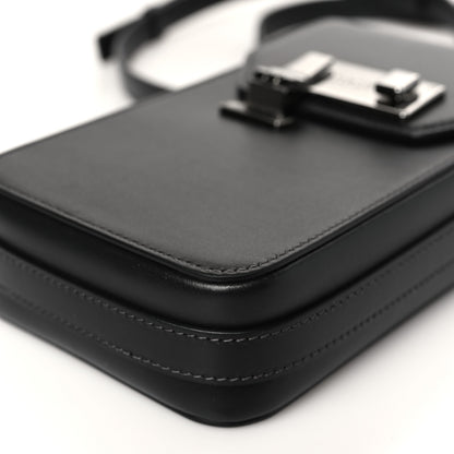 Christian Dior Smooth Calfskin Vertical Pouch Black 9 of 9