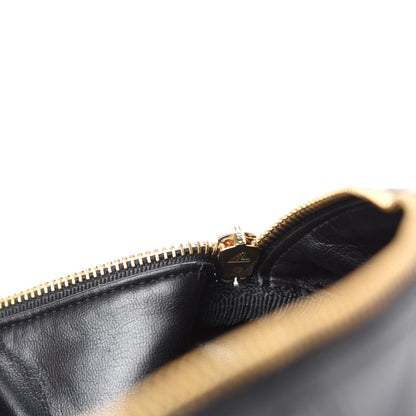 Chanel Calfskin Stitched CC Boston Black 11 of 15