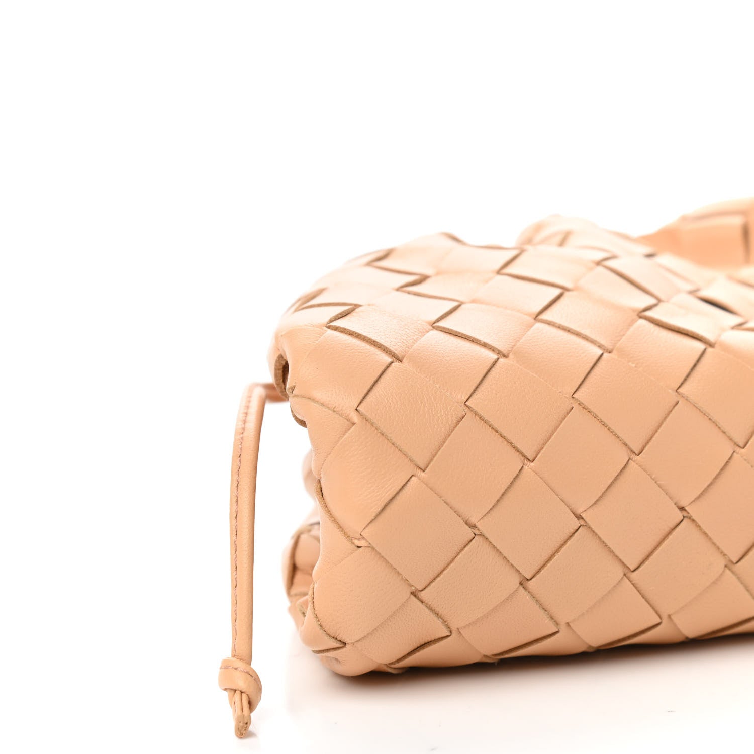 Bottega Veneta Nappa Intrecciato The Mini Pouch Almond 8 of 9