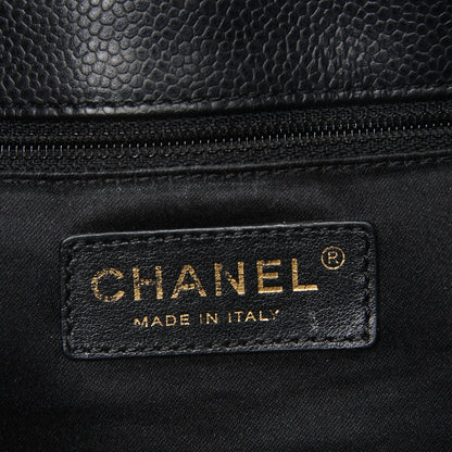 Chanel Caviar Quilted Grand Shopping Tote GST Black 6 of 7