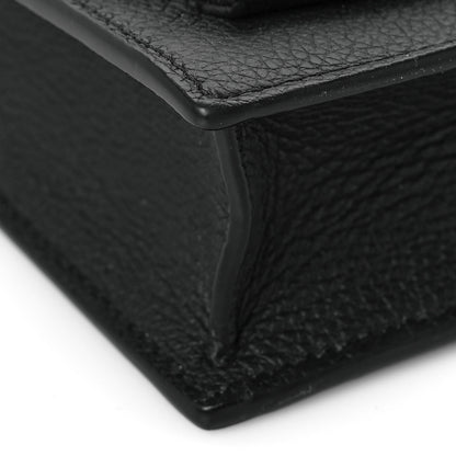 Louis Vuitton Soft Calfskin My Lockme Chain Pochette Black 7 of 8