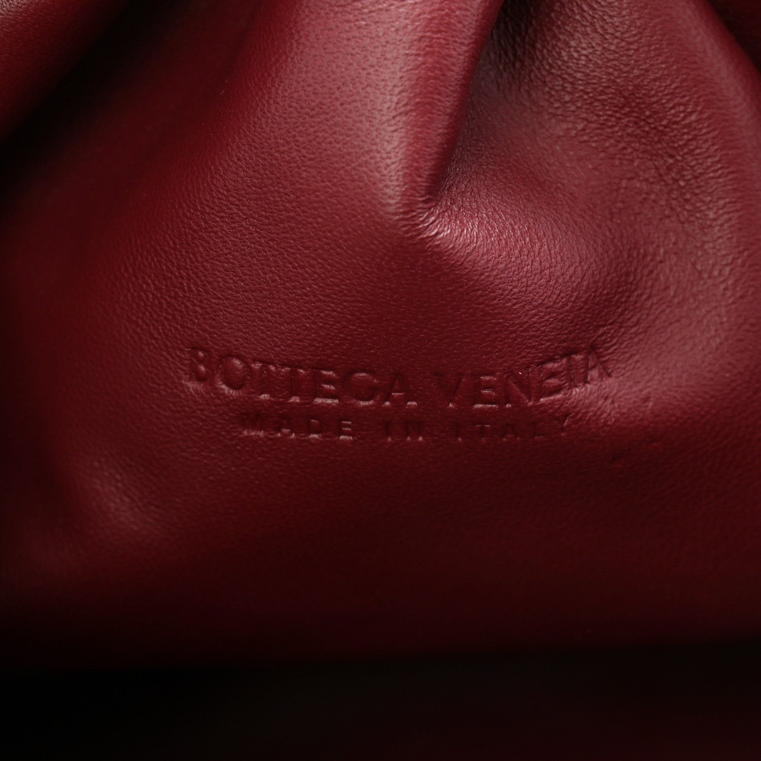 Bottega Veneta Nappa Maxi Intrecciato The Pouch Oversized Clutch Bordeaux 6 of 10