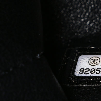 Chanel Caviar Jumbo Single Flap Black 7 of 10
