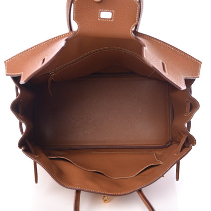 Hermes Togo Birkin 35 Gold 7 of 40