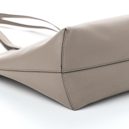 Fendi Textured Calfskin F is Fendi Shopping Tote Tortora Taupe 10 of 11