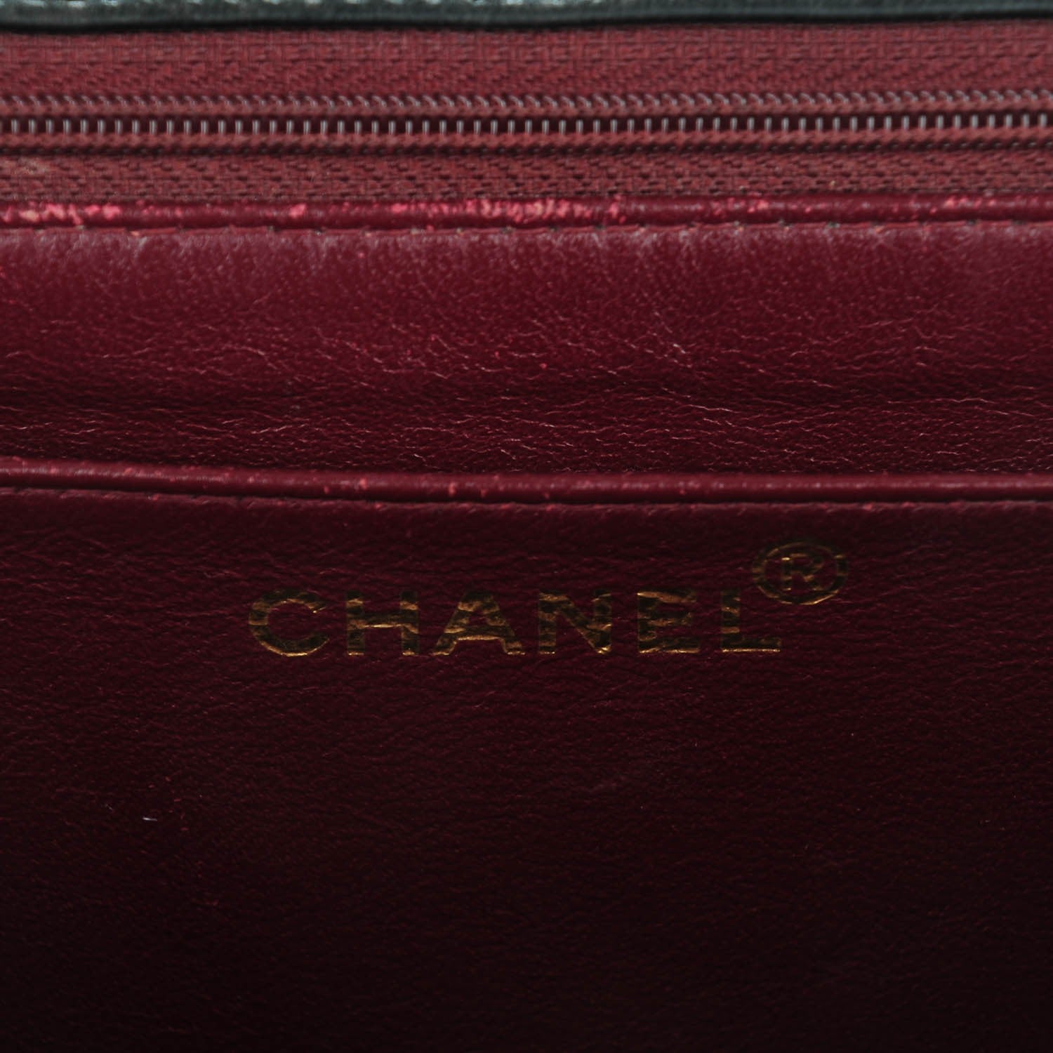 Chanel Lambskin Quilted Jumbo Flap Black 7 of 13