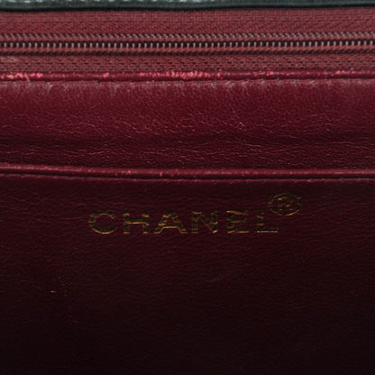 Chanel Lambskin Quilted Jumbo Flap Black 7 of 13