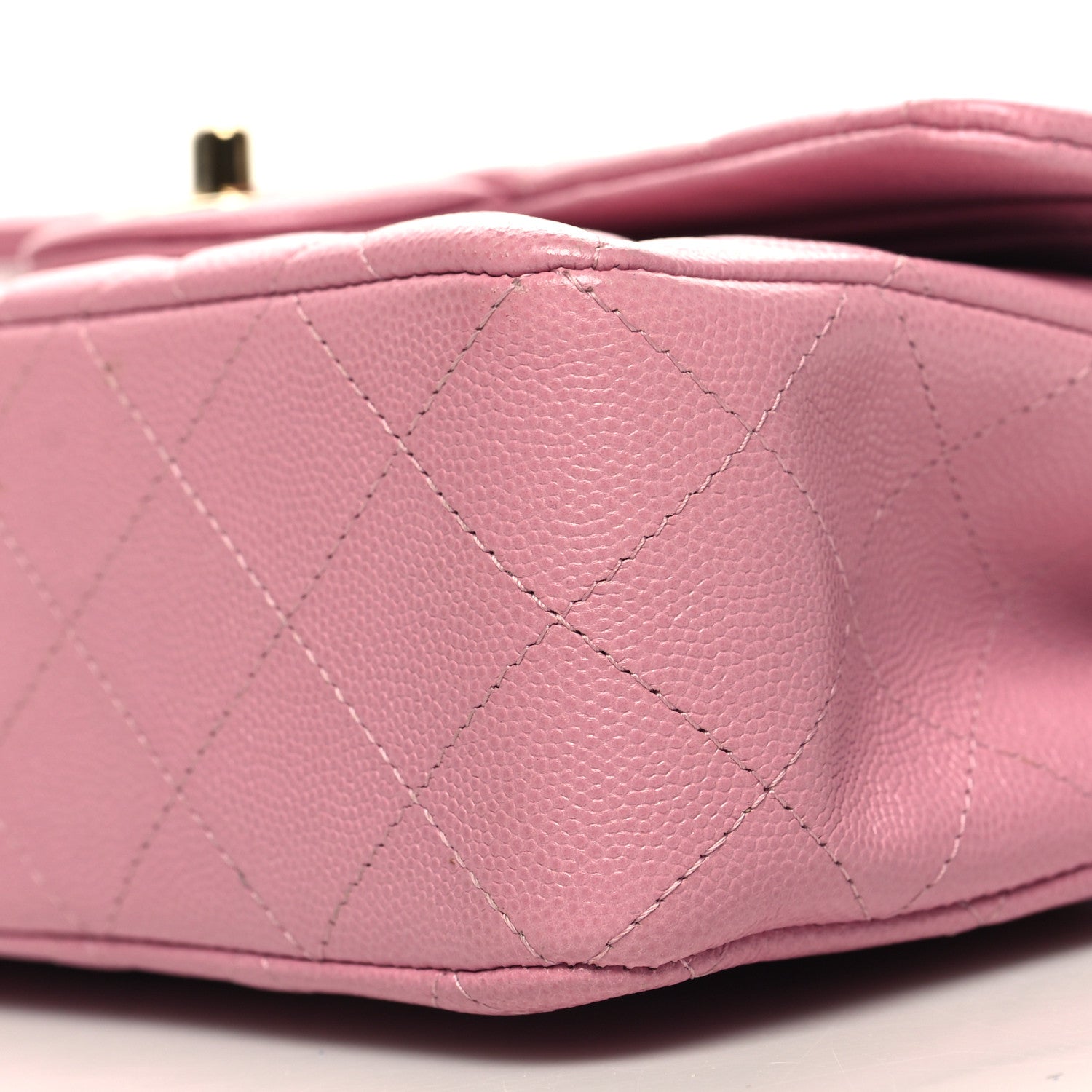 Chanel Caviar Quilted Small Double Flap Pink 10 of 11