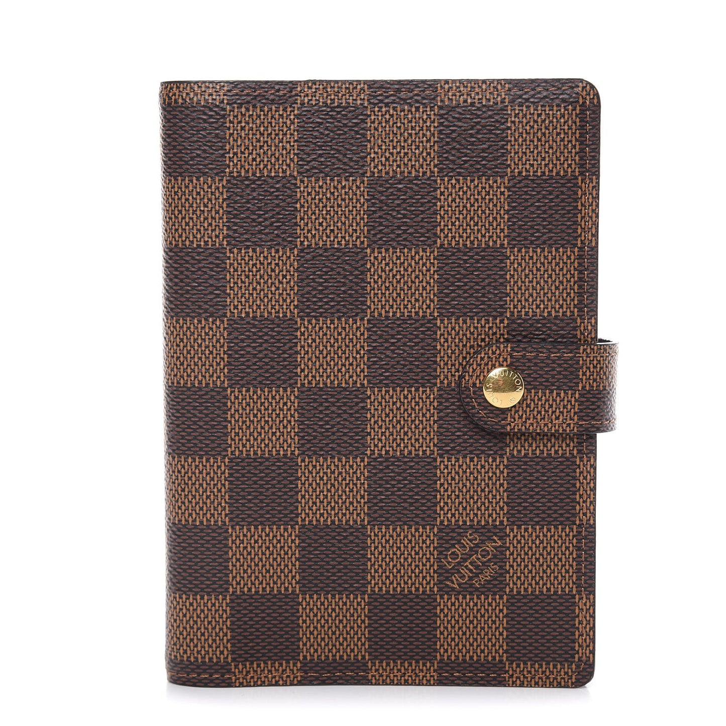 Damier Ebene Small Ring Agenda Cover