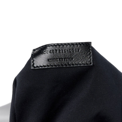 Saint Laurent Calfskin Y Quilted Monogram Large Loulou Chain Satchel Black 8 of 11