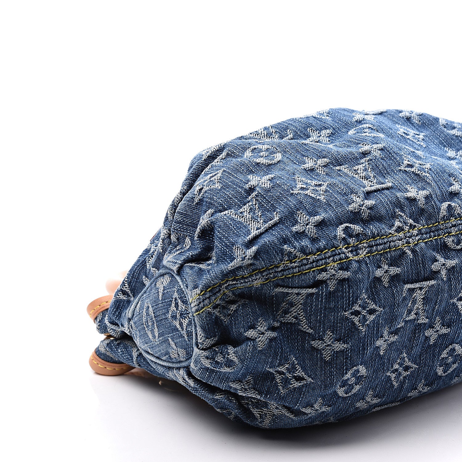 Louis Vuitton Monogram Denim Pleaty Blue 7 of 9