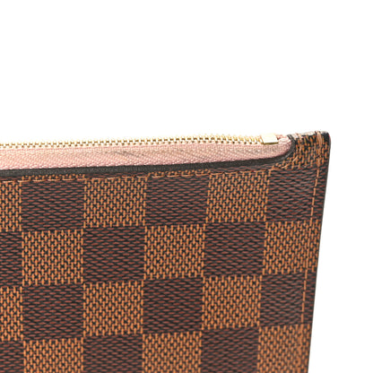 Louis Vuitton Damier Ebene Neverfull MM GM Pochette Rose Ballerine 8 of 9