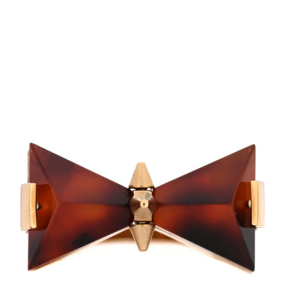 Louis Vuitton Resin Spiky Bow Ring L Tortoise 1 of 5
