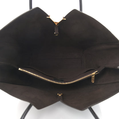 Louis Vuitton Calfskin Monogram Kimono Tote Black 5 of 14