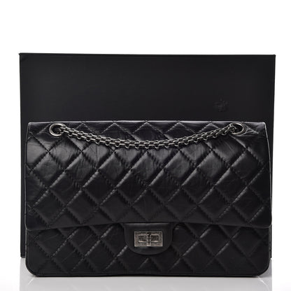 Chanel Aged Calfskin Quilted 2.55 Reissue 226 Flap Black 10 of 10