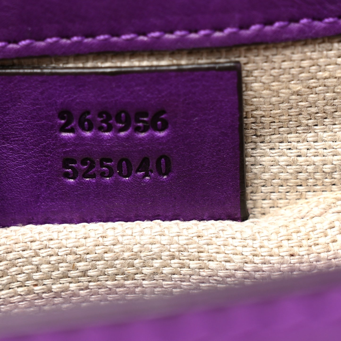 Calfskin Small Snaffle Bit Shoulder Bag Purple