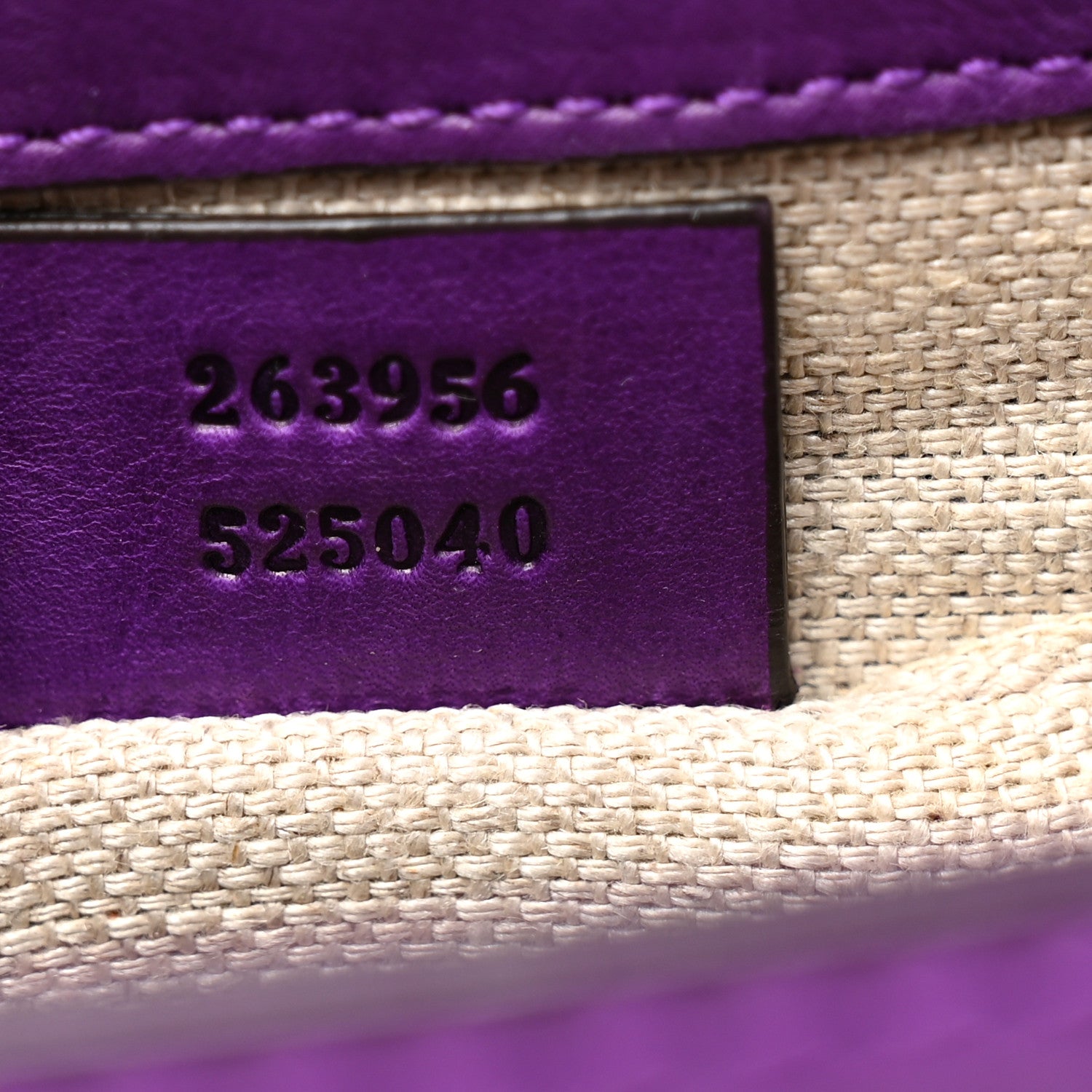 Gucci Calfskin Small Snaffle Bit Shoulder Bag Purple 7 of 13