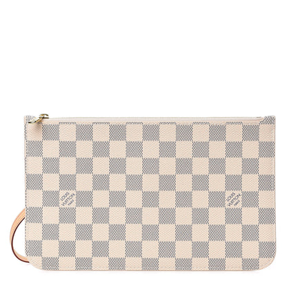 Louis Vuitton Damier Azur Neverfull MM GM Pochette 1 of 8