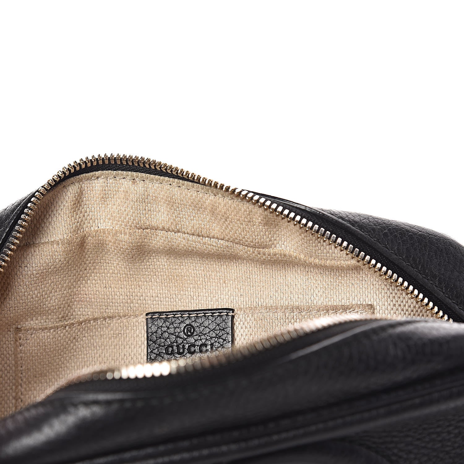 Gucci Pebbled Calfskin Small Soho Disco Bag Black 8 of 11