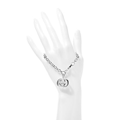 Gucci Sterling Silver Britt Charm Bracelet 2 of 5