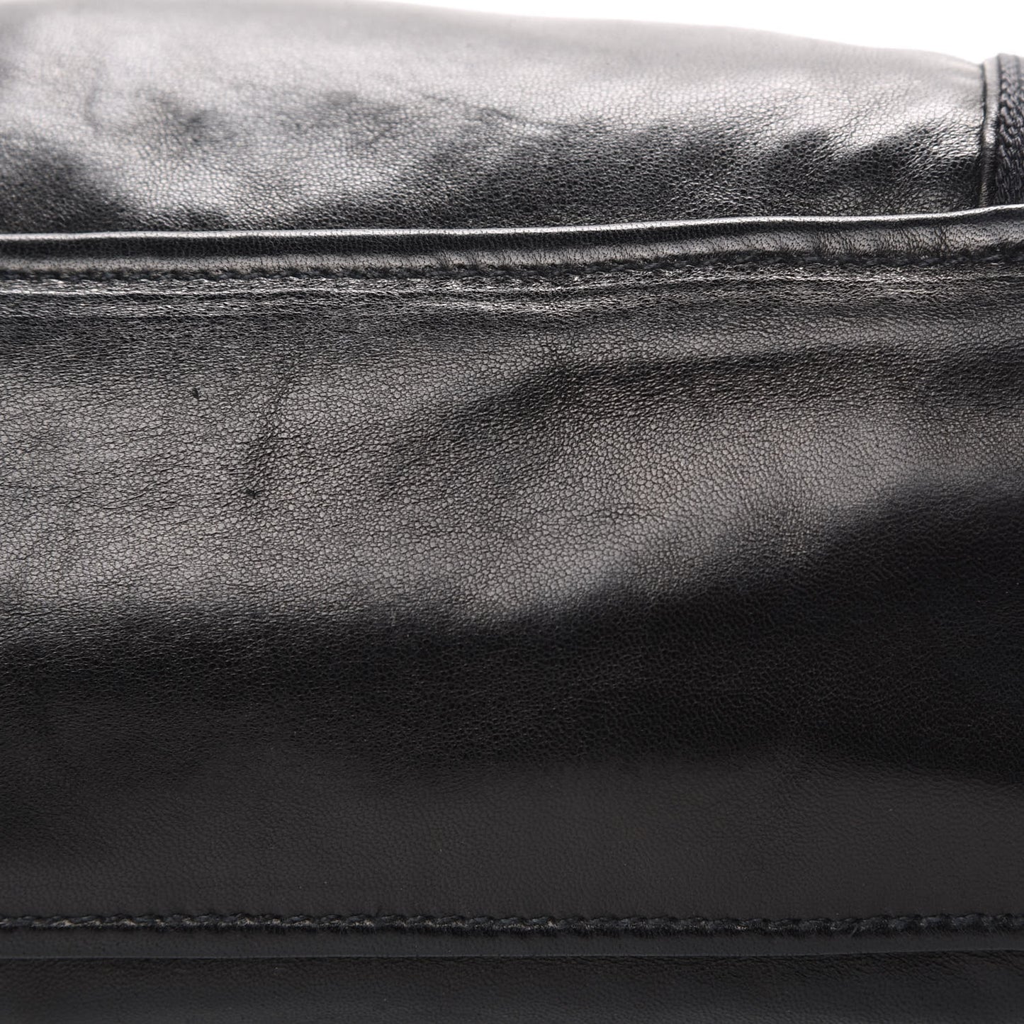 Tessuto Nylon Tape Shoulder Bag Black