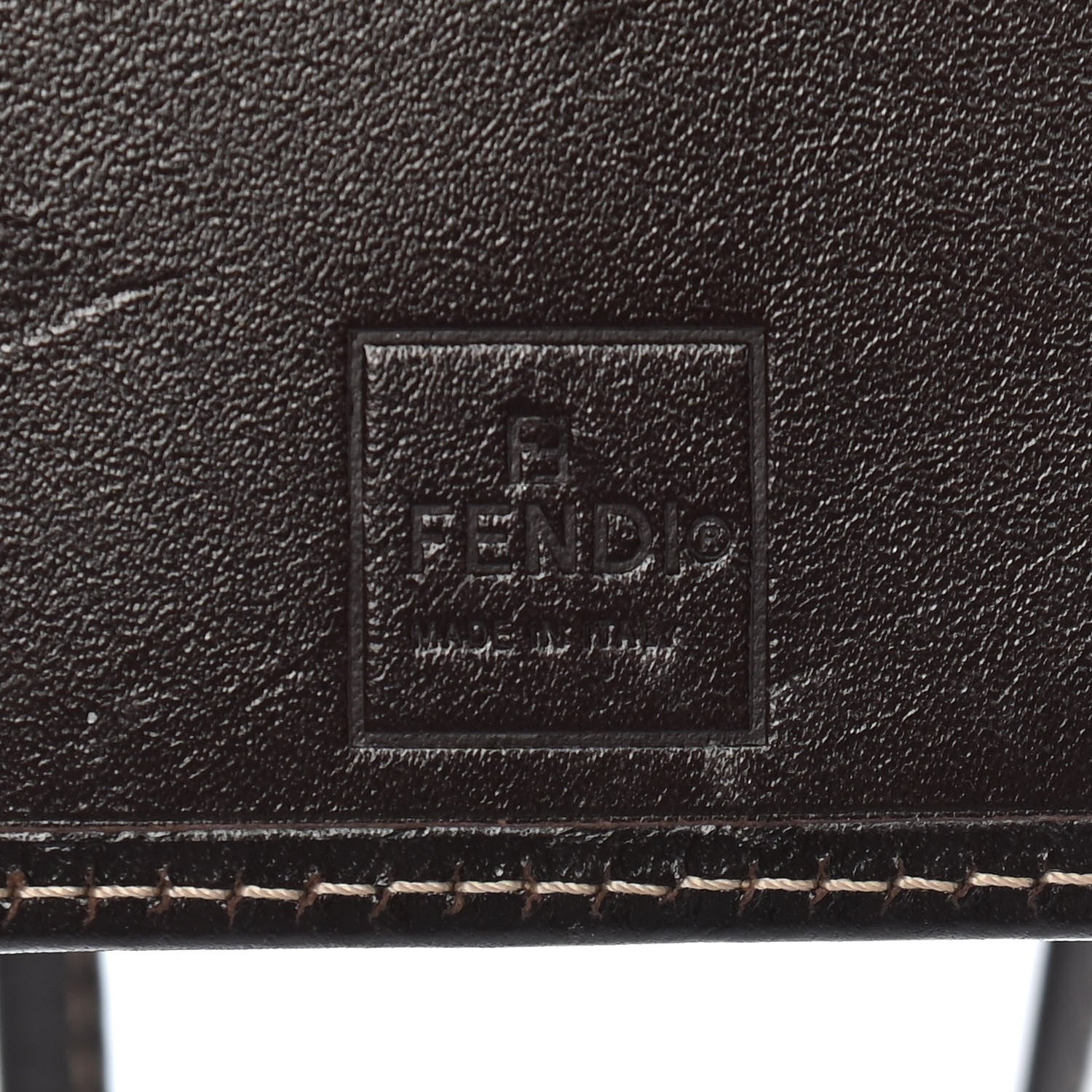 Fendi Vynyl Zucchino Crossbody Wallet 7 of 11