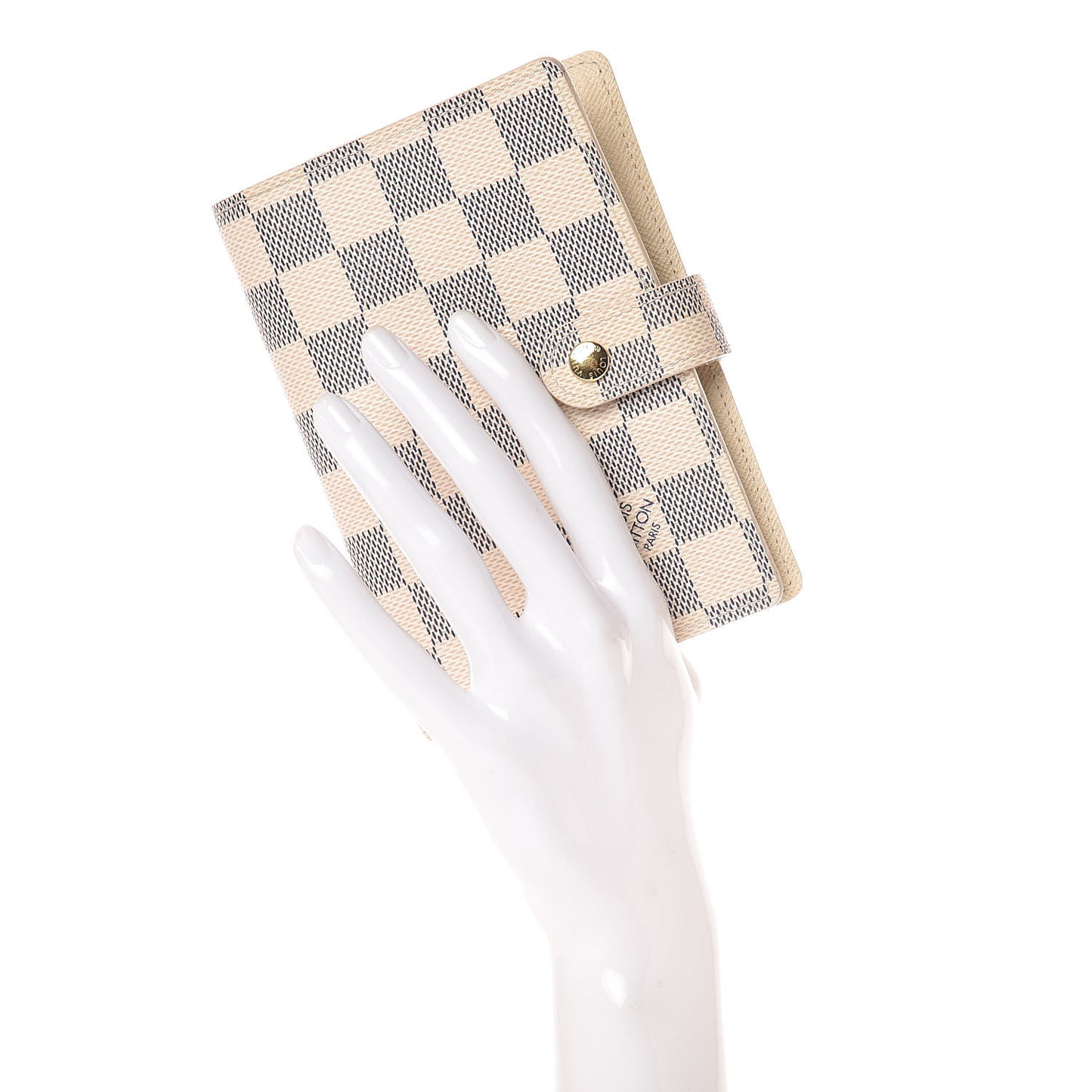 Damier Azur Small Ring Agenda Cover
