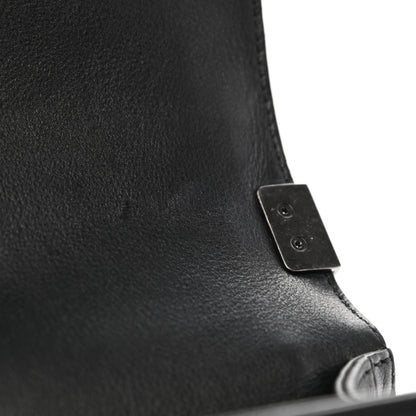 Chanel Lambskin Quilted Medium Boy Flap Black 11 of 13