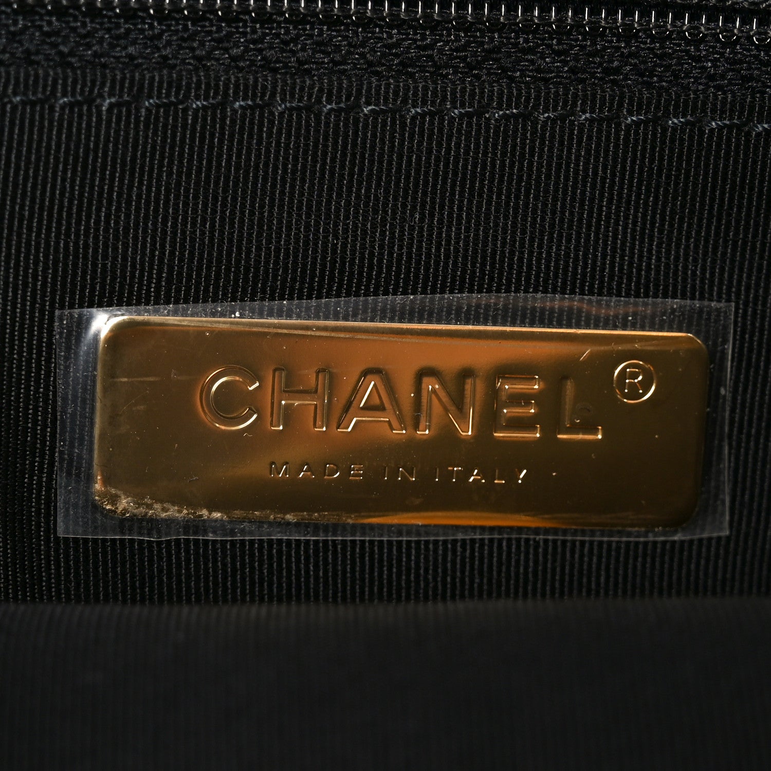 Chanel Tweed Quilted Maxi Chanel 19 Flap Black Ecru White 6 of 10