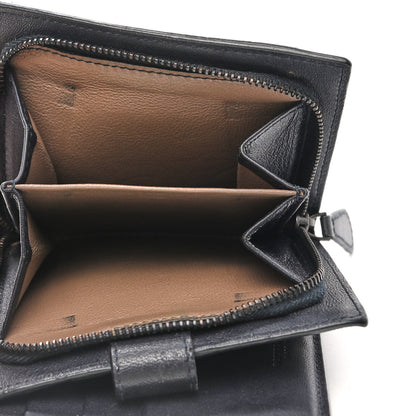 Bottega Veneta Nappa Intrecciato French Flap Wallet Black 7 of 14
