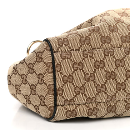 Gucci Monogram Medium Sukey Tote Beige Ebony Black 9 of 10
