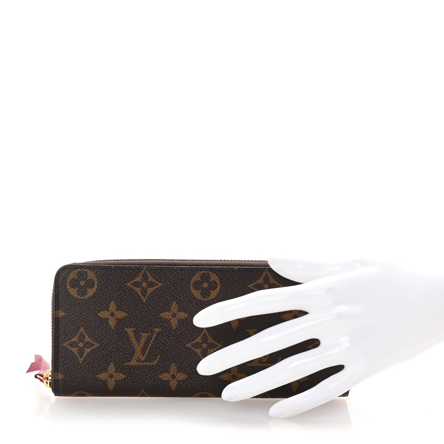 Monogram Clemence Wallet Fuchsia