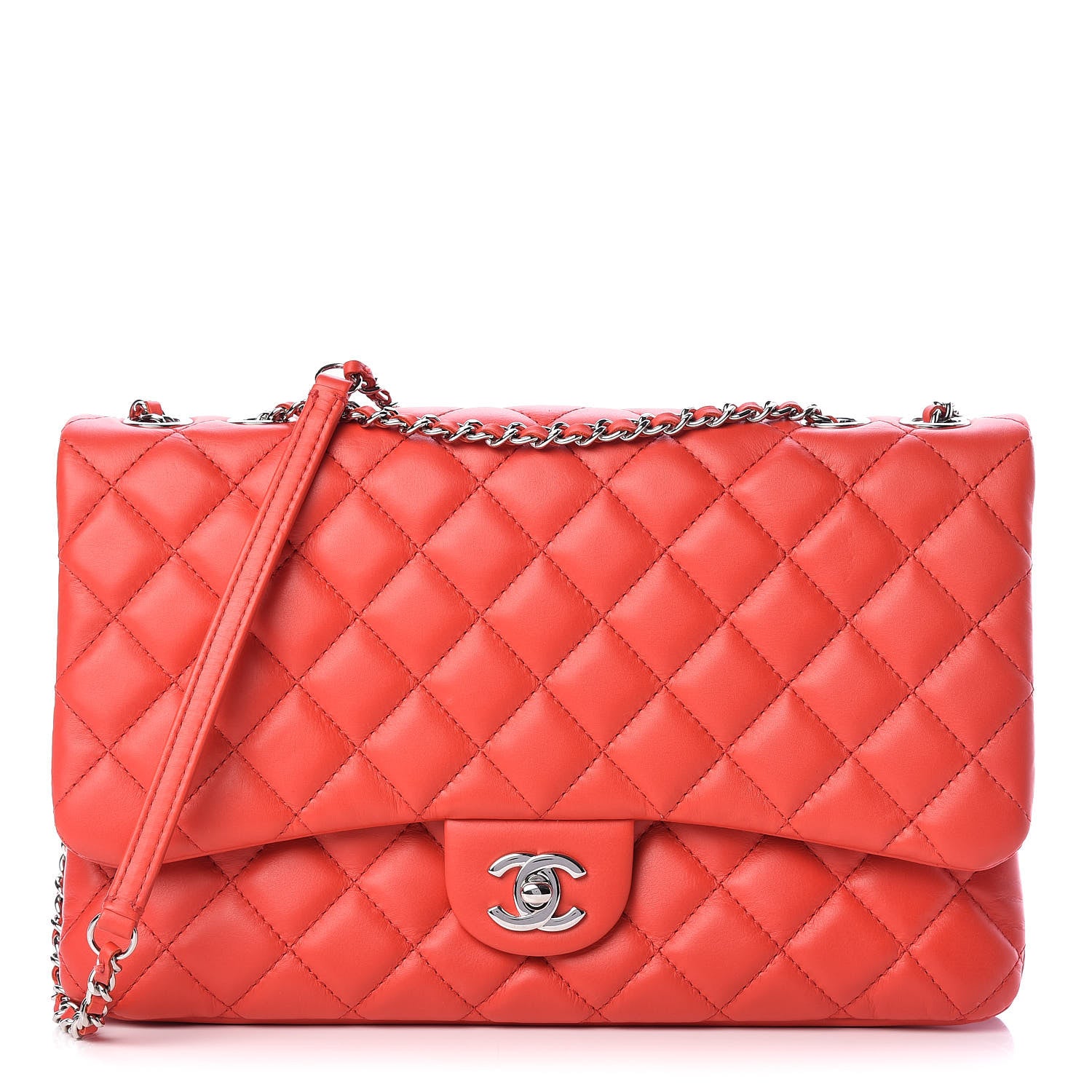 Chanel Calfskin Quilted Tender Touch Flap Bag Red 1 of 12