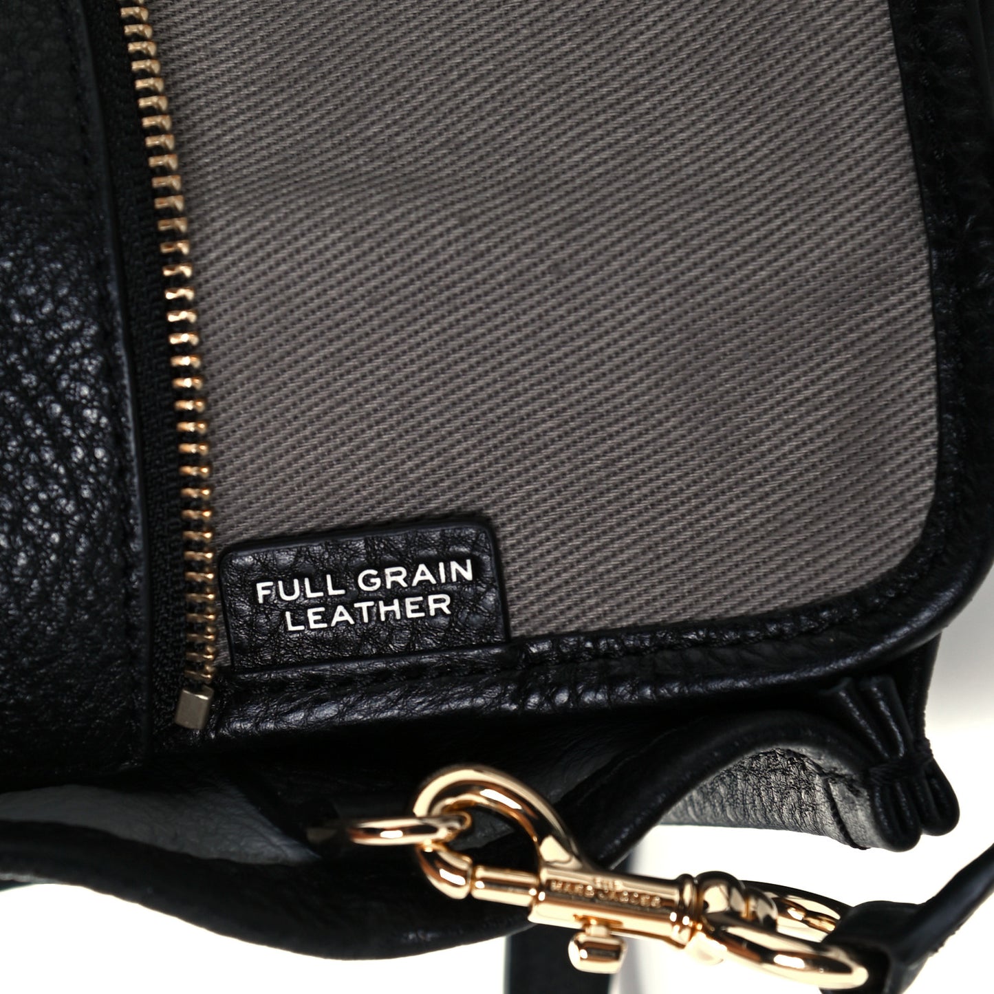 Grained Calfskin Small The Tote Bag Black