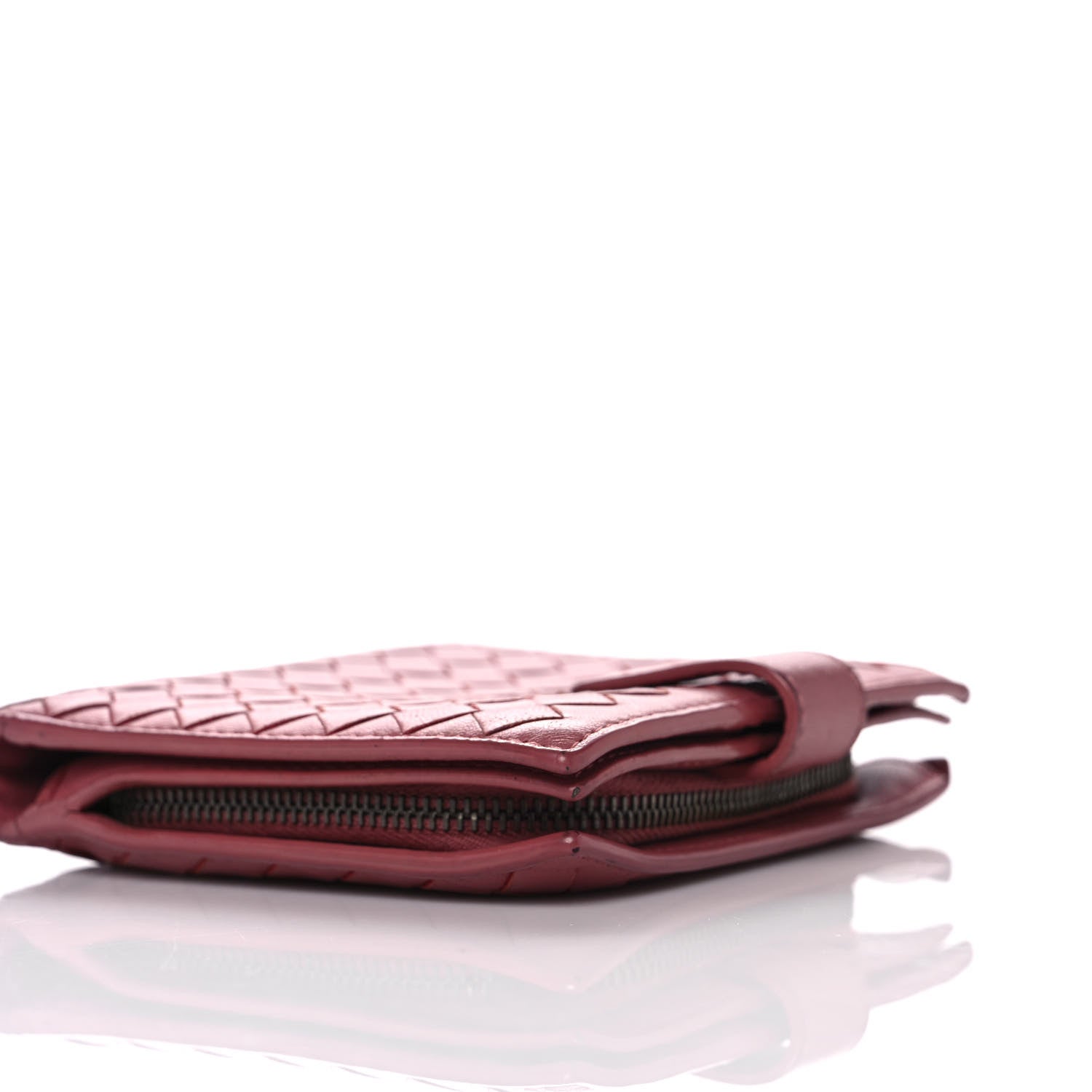 Bottega Veneta Nappa Intrecciato Mini Wallet Watteau 13 of 14