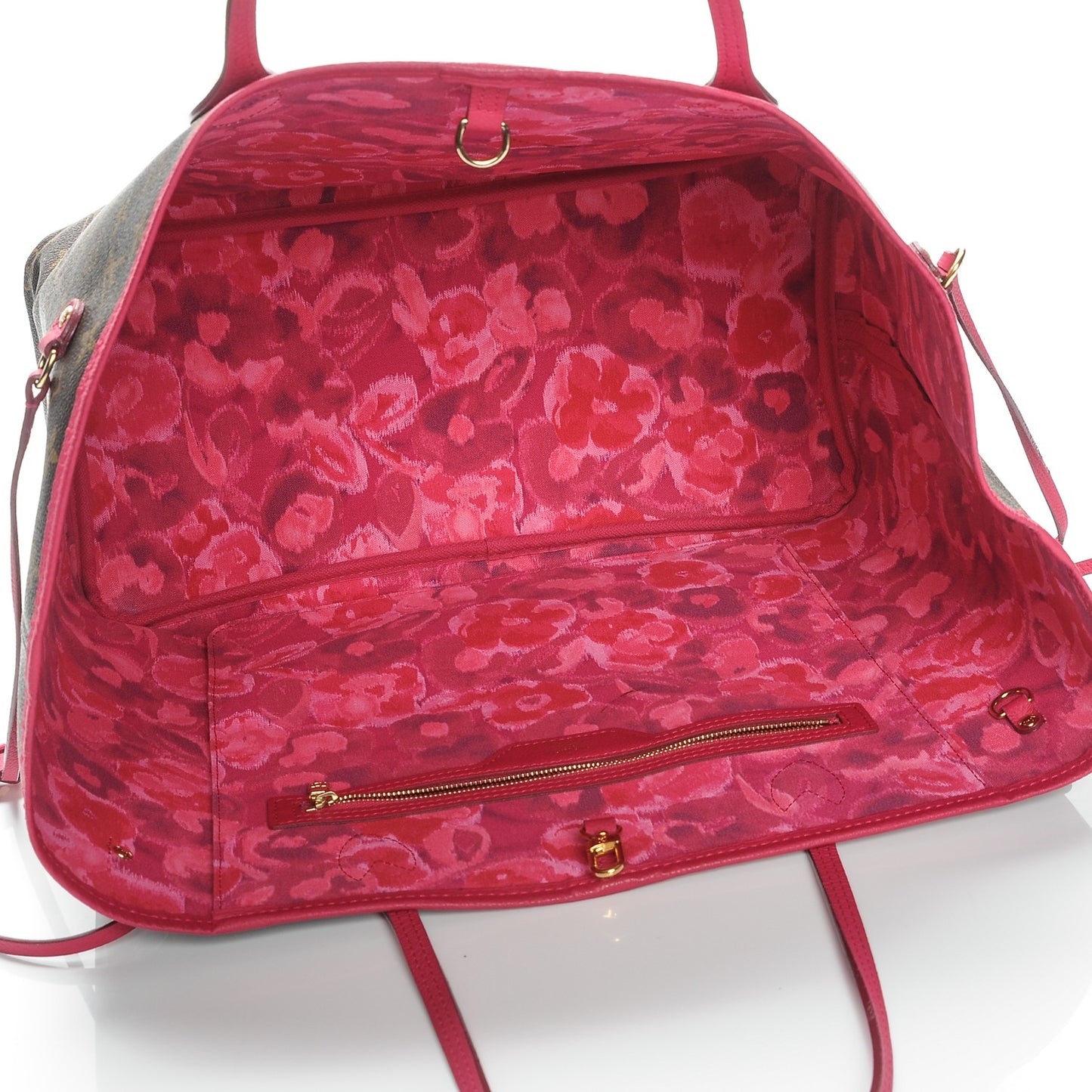 Monogram Articles de Voyage Ikat Neverfull GM Rose Indien