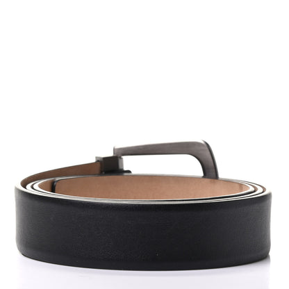 Chanel Calfskin Belt 95 38 Black 2 of 3