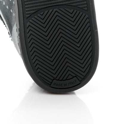 Chanel Fabric Suede Calfskin Logo Sneakers 36.5 Gray 7 of 10