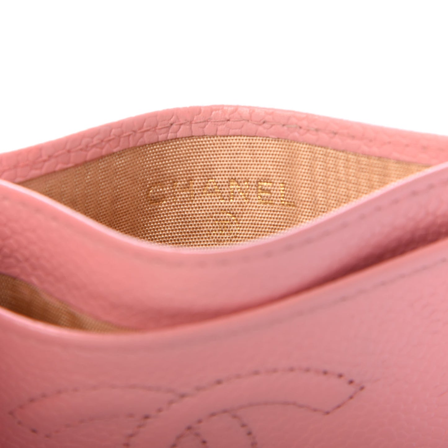 Caviar Timeless CC Card Holder Light Pink