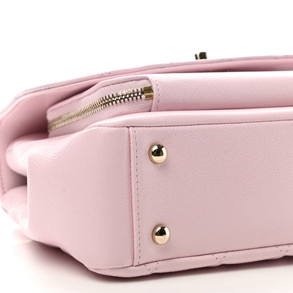 Chanel Caviar Quilted Medium Business Affinity Flap Light Pink 9 of 10